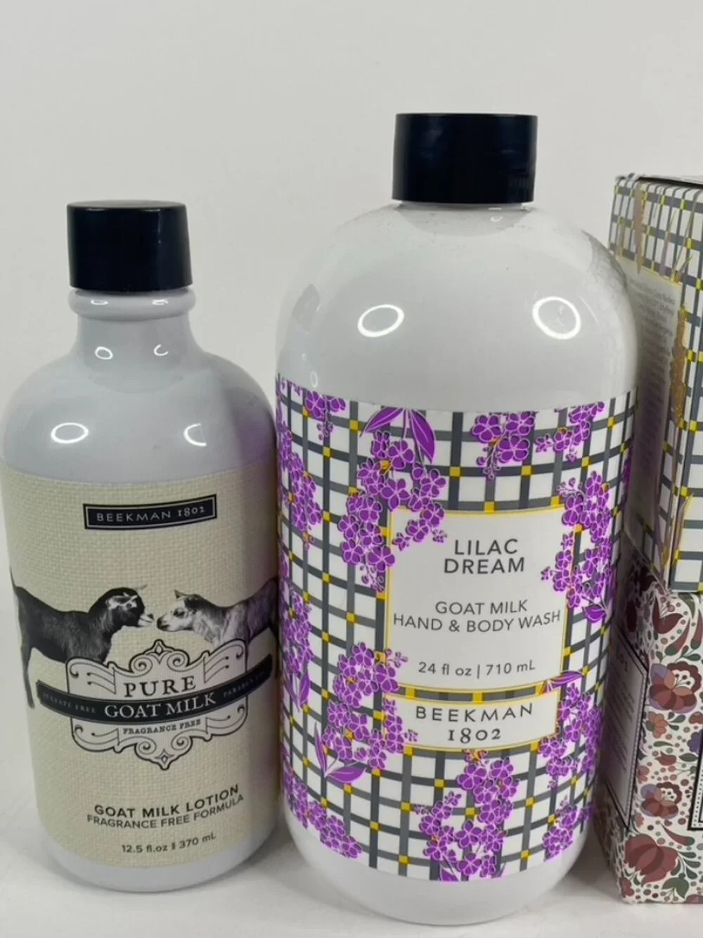 Beekman Body Cream Wash Goat Milk Whipped Body Cream Lotion Lot of 5 Pcs